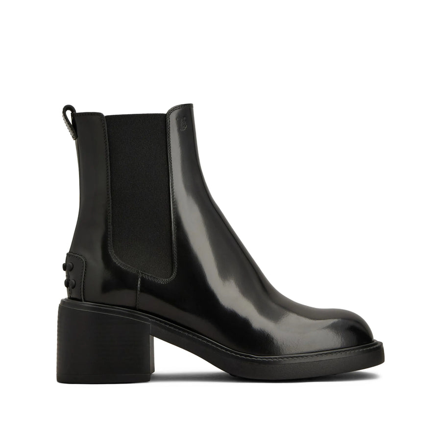 Boots Black Calf Leather