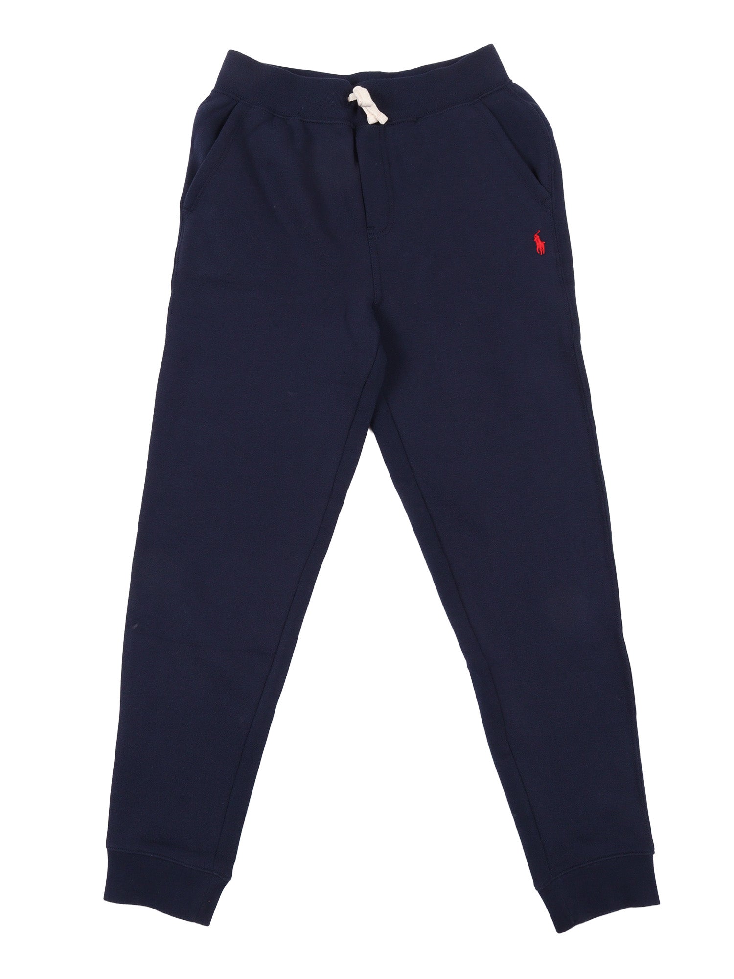 JOGGER-BOTTOMS-PANT Blue Cotton Polyester Trackpants