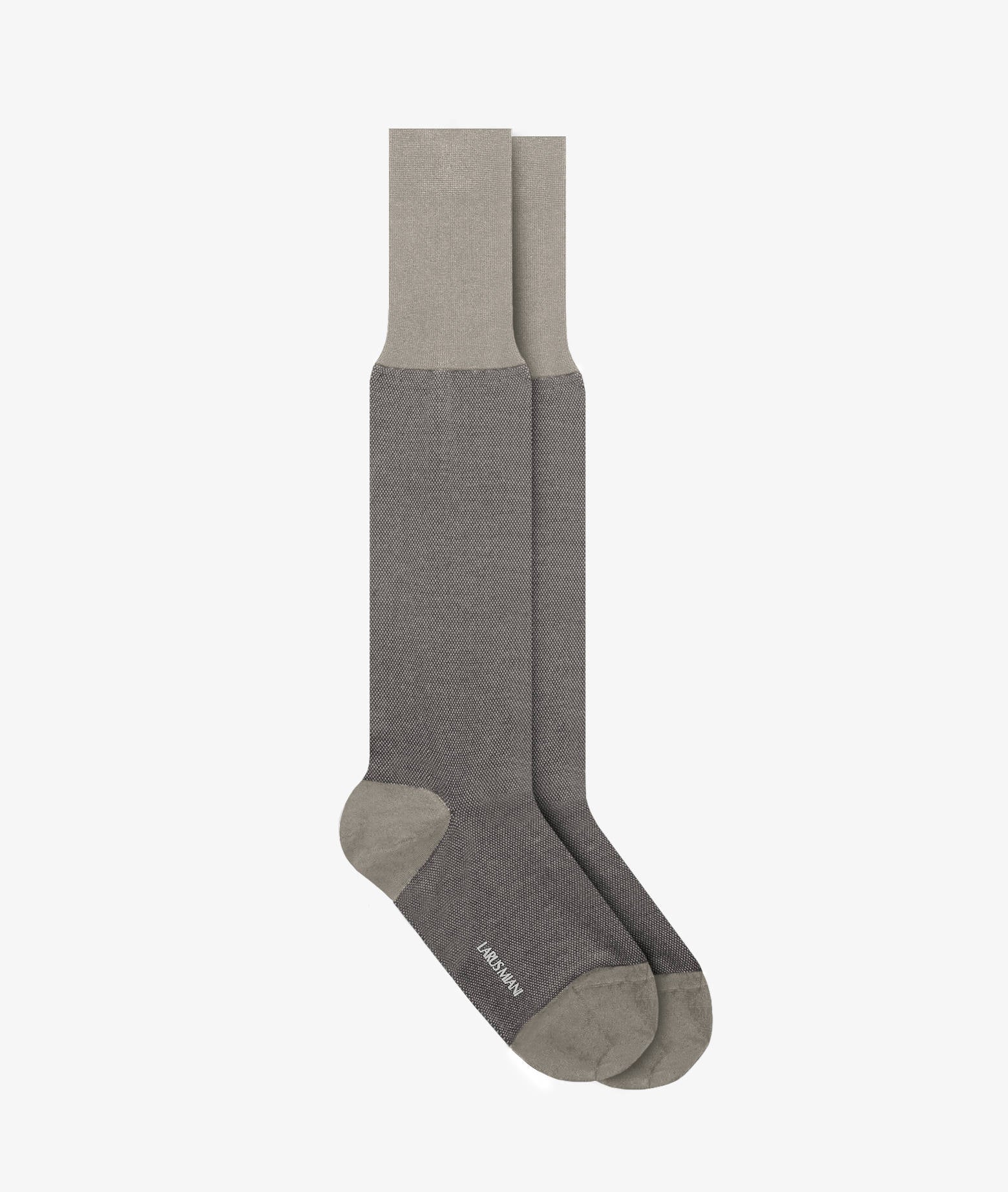 Micro Pattern Socks Beige
