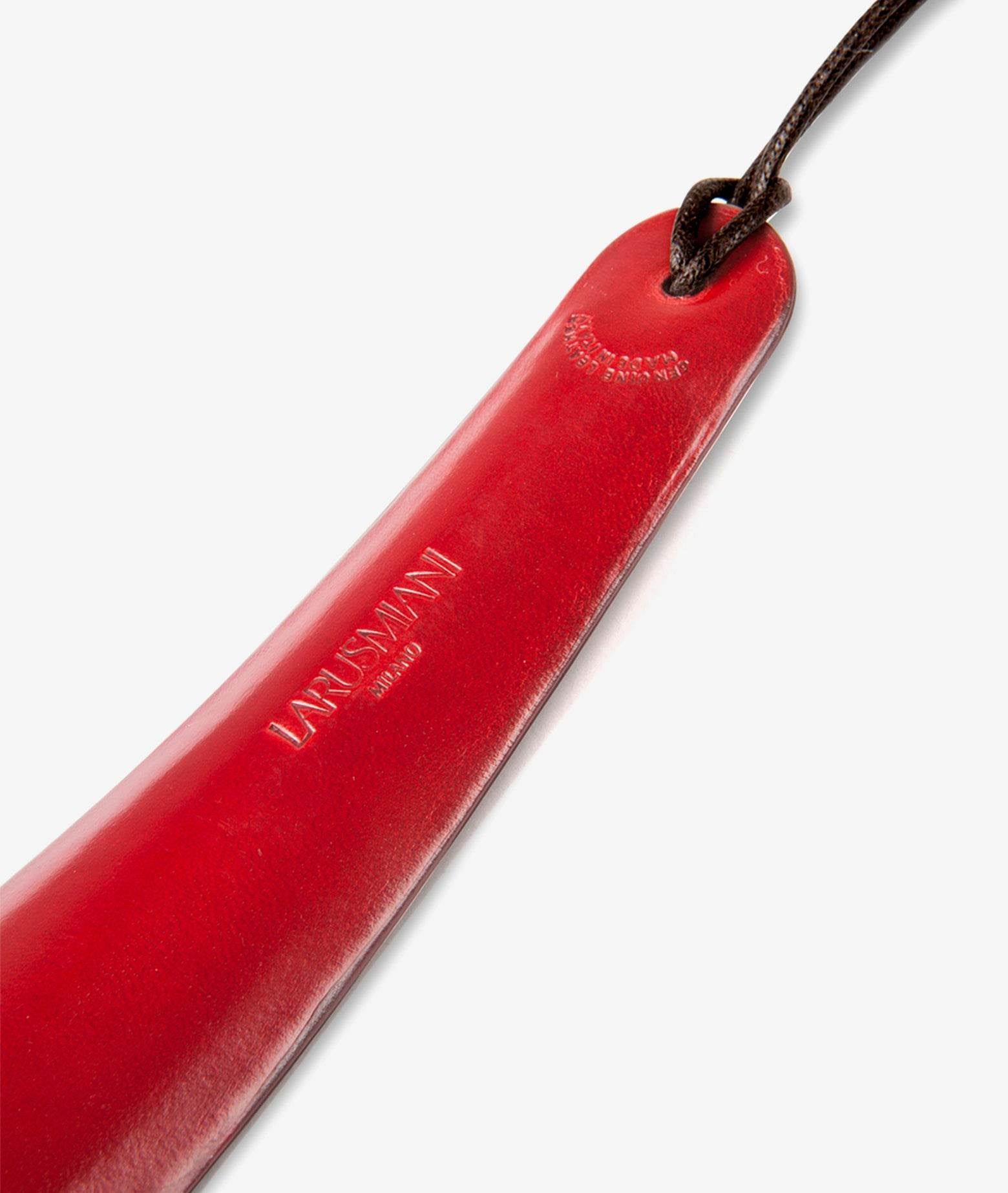 Small Shoehorn Firenze Orange Shoe Care