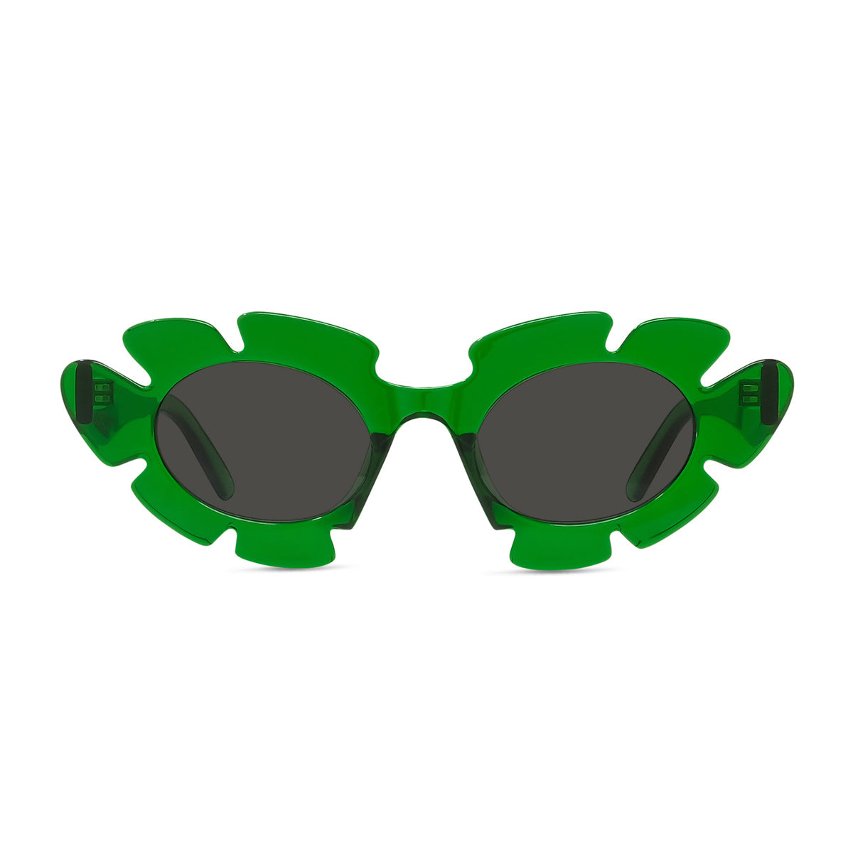 Loewe LW40088U Curvy 98a Verde Injected Occhiali Da Sole