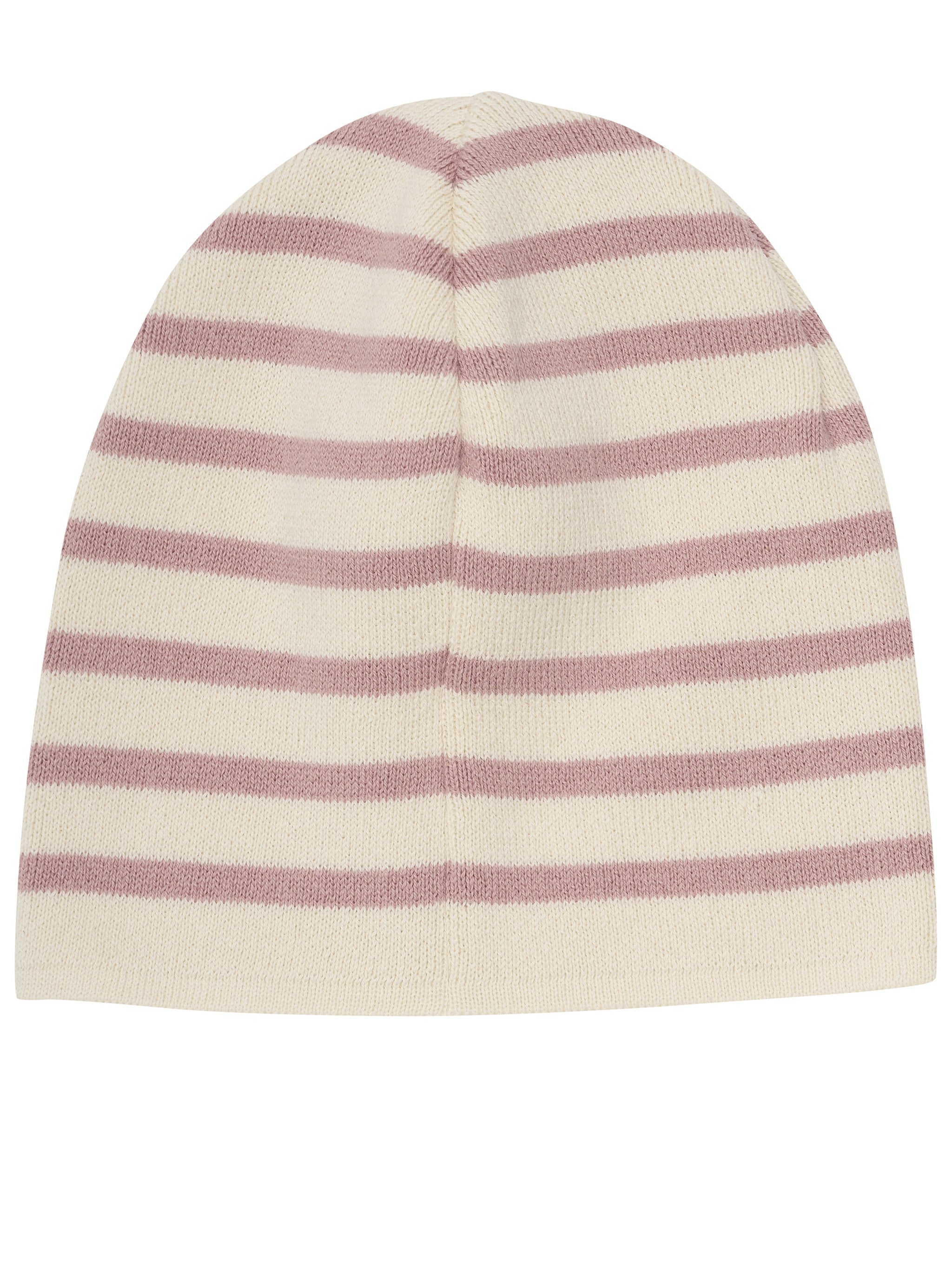 Beanie Stripe Knit Pink & Purple Cappello