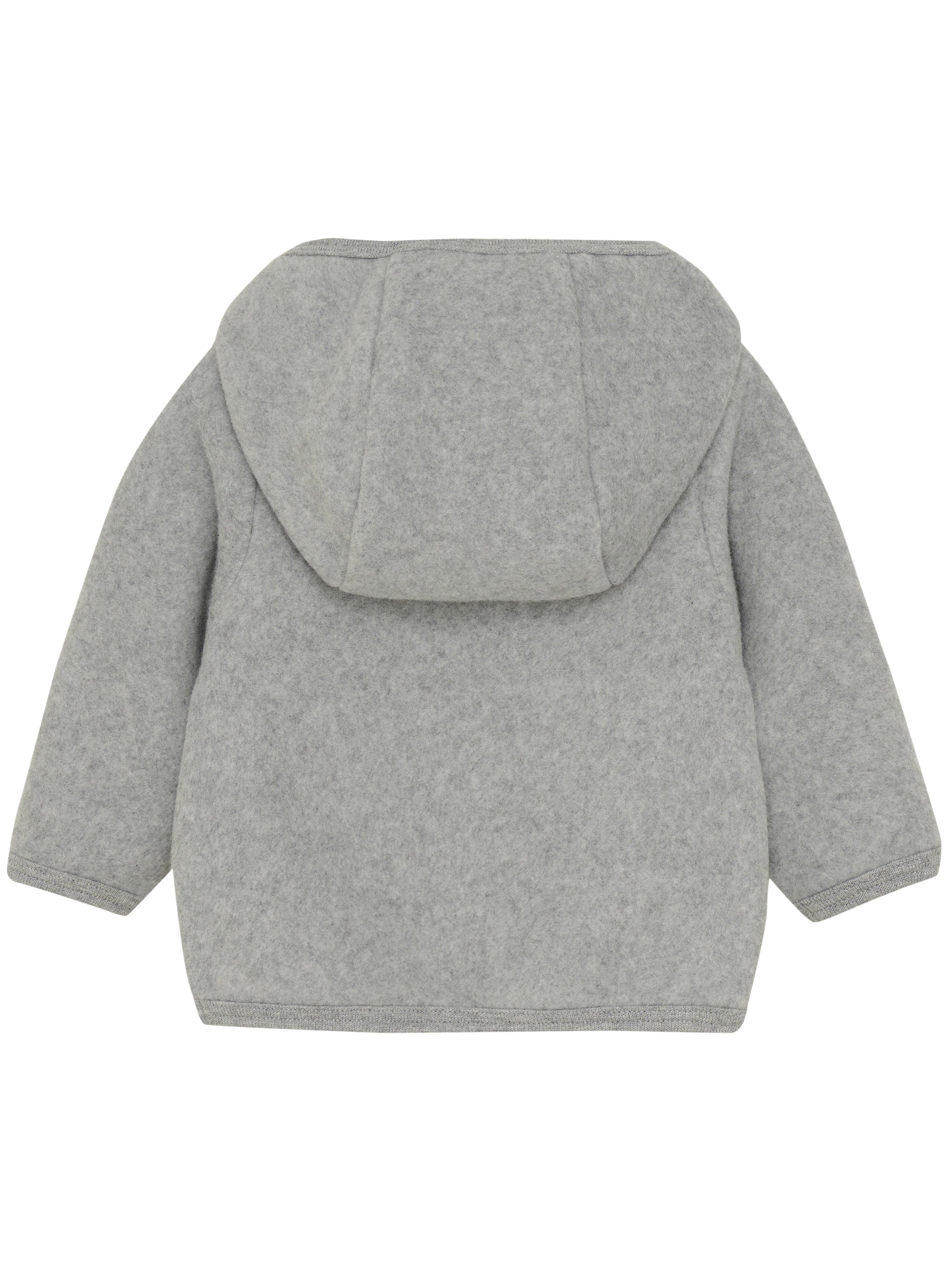 Jacket Cotton Fleece Grey Giacca