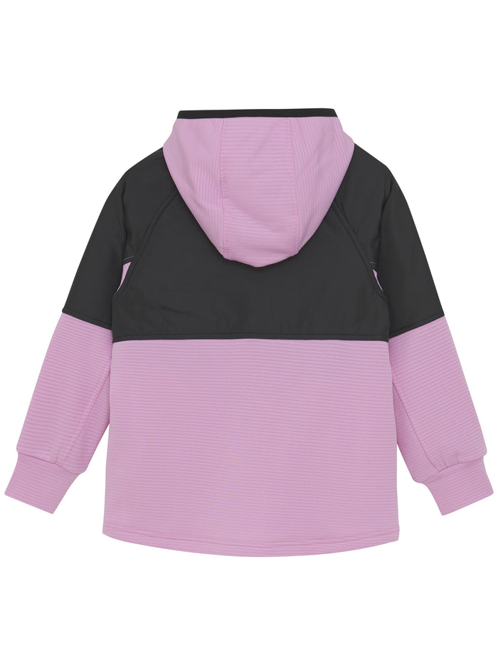 Fleece Stretch Jacket Pink & Purple Pl/ Ea Giacca