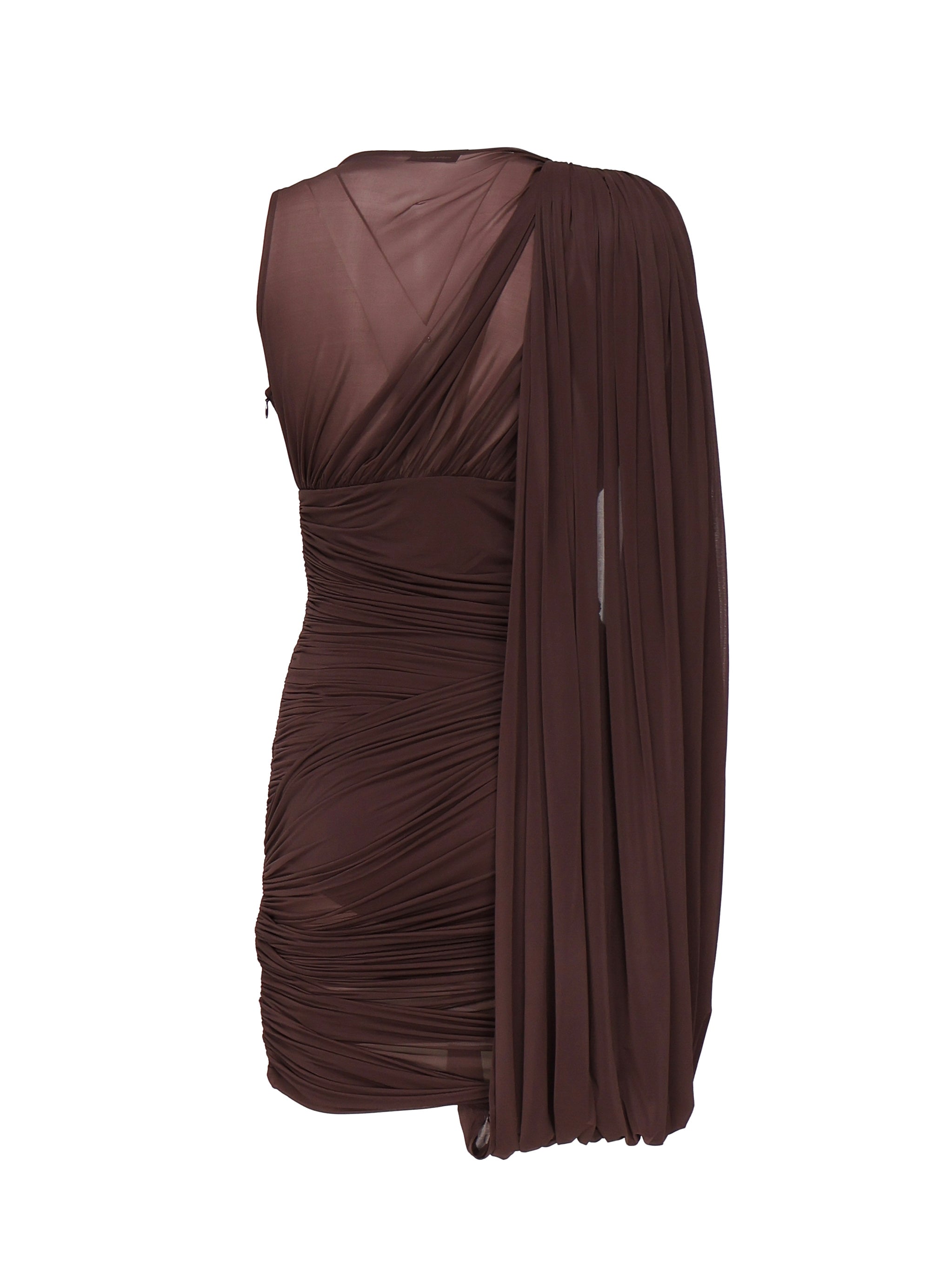 Magda Burtym Dresses Bordeaux Cupro Elastane