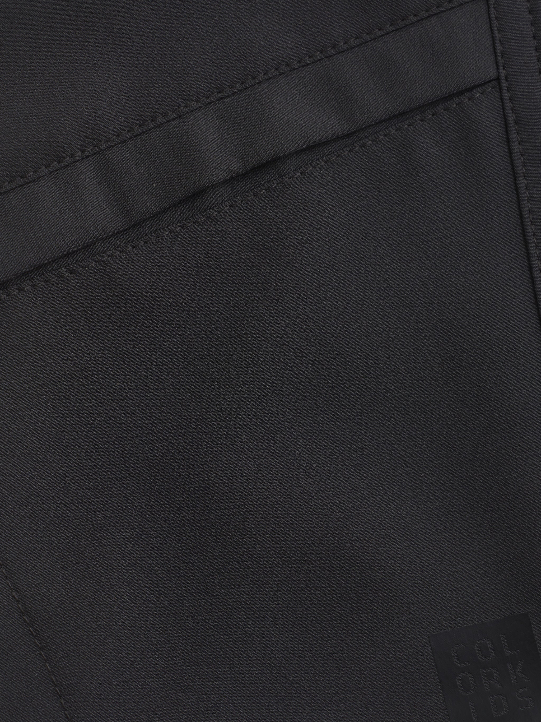 Pants Stretch Black Pl/ Ea Pantaloni
