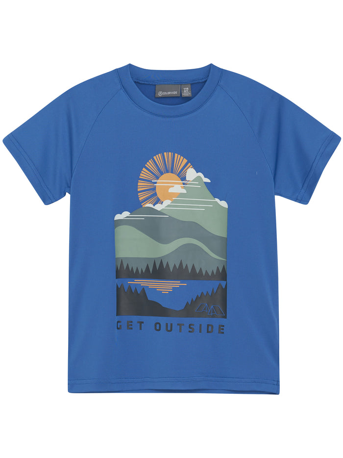 T-shirt Blue Pl/ Ea