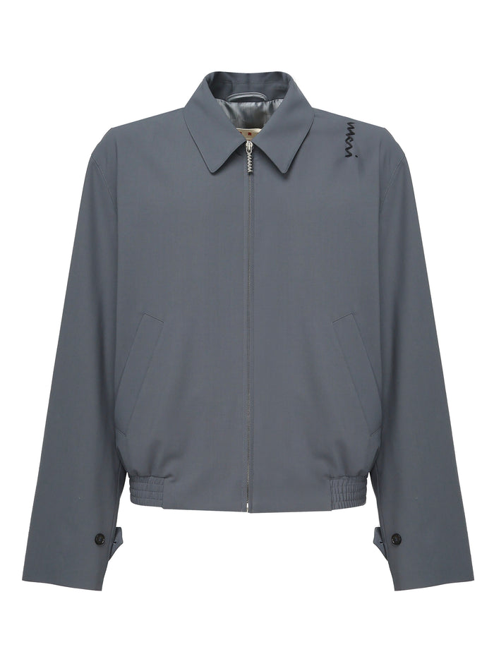 Marni Coats Grey Polyester