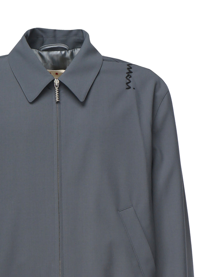 Marni Coats Grey Polyester