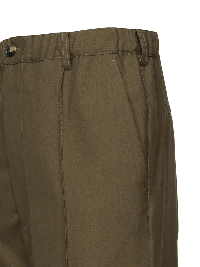 Marni Rtw Army Green Virgin Wool