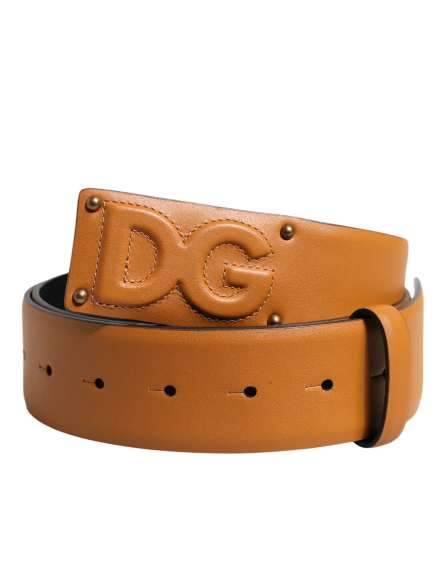 Dolce & Gabbana Leather belt in brown