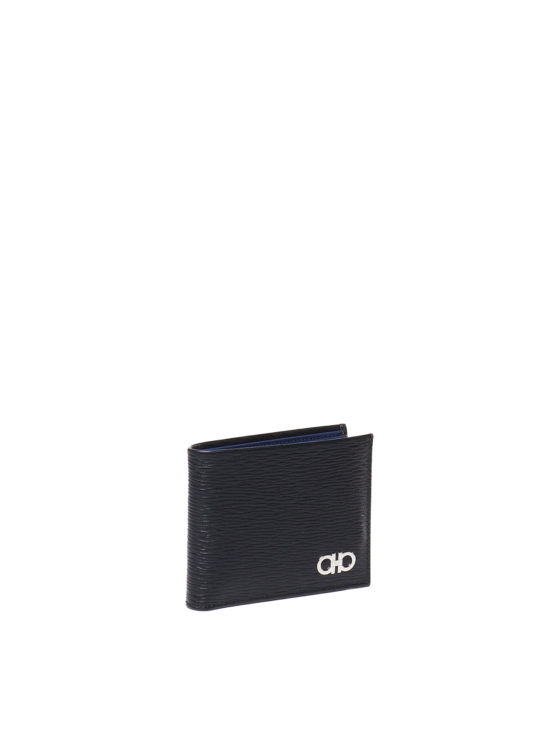 Ferragamo Wallets Black Calfskin
