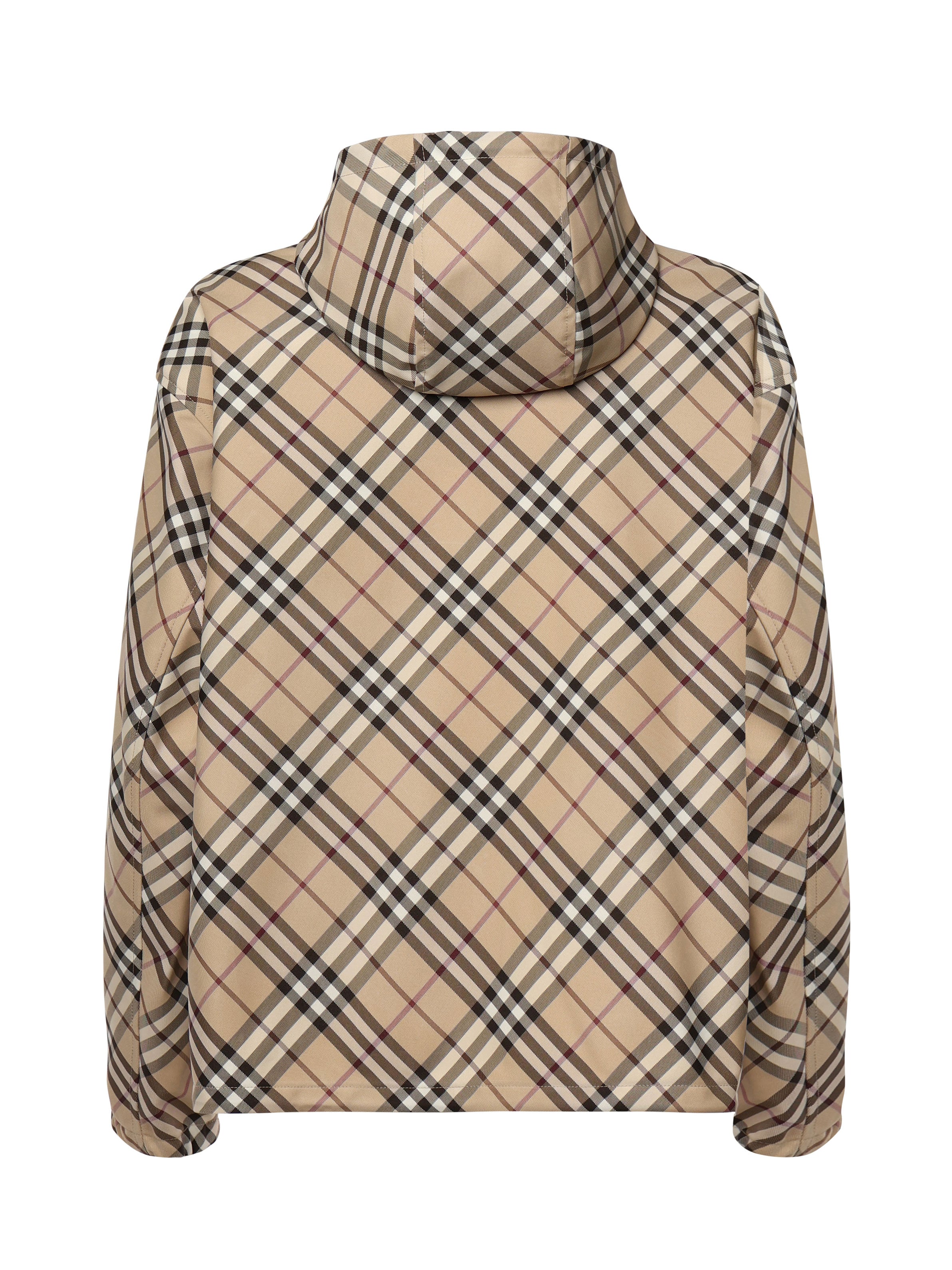 Burberry Coats Beige Polyester