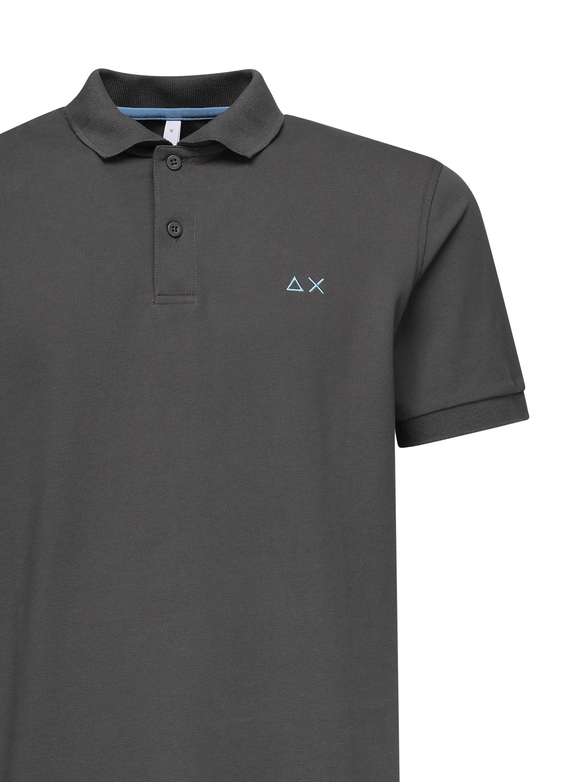 Sun 68 T-Shirts And Polos Gray Cotton Elastane