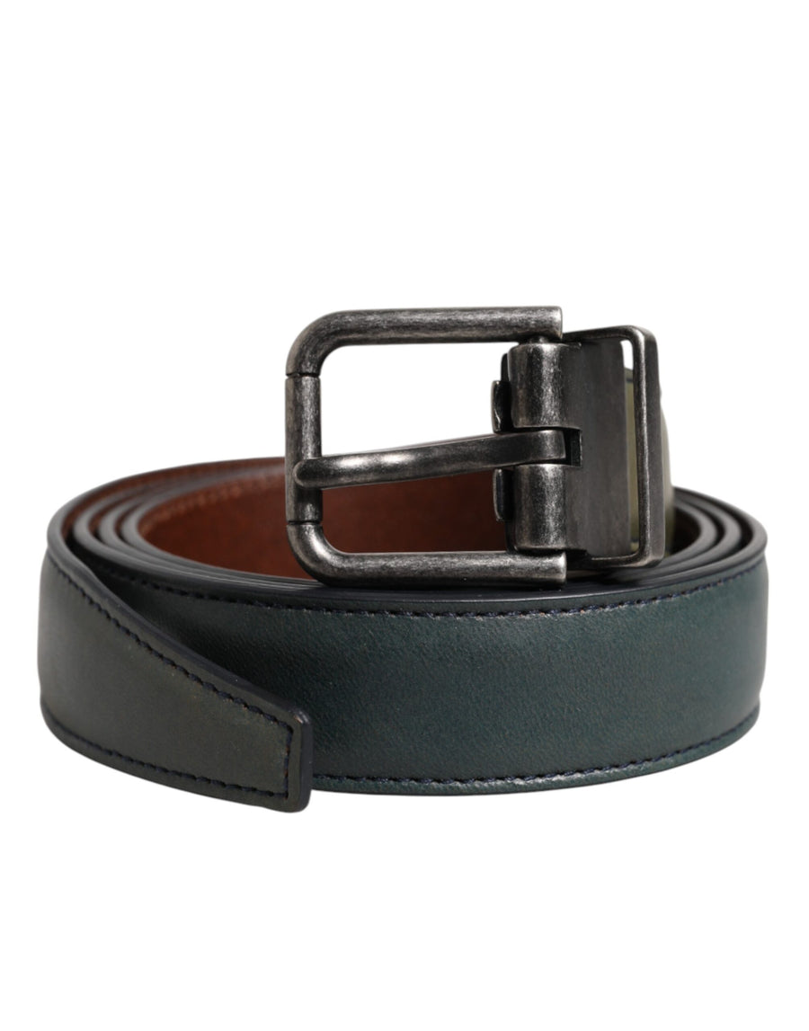 Dolce & Gabbana Leather belt in green