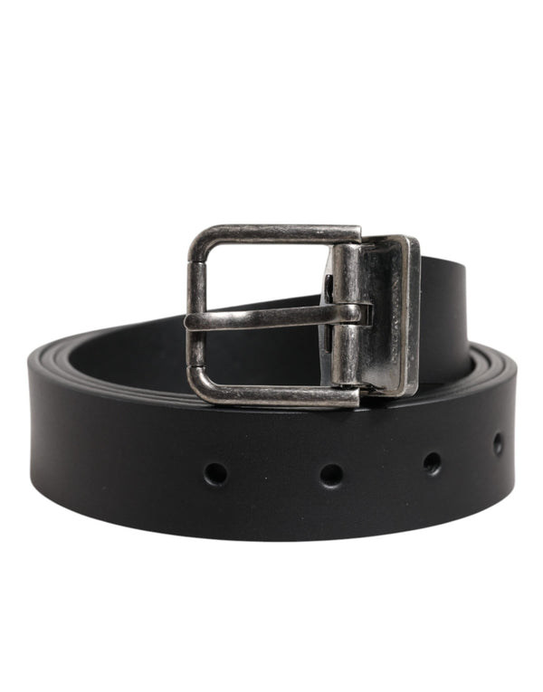 Dolce & Gabbana Leather belt in black