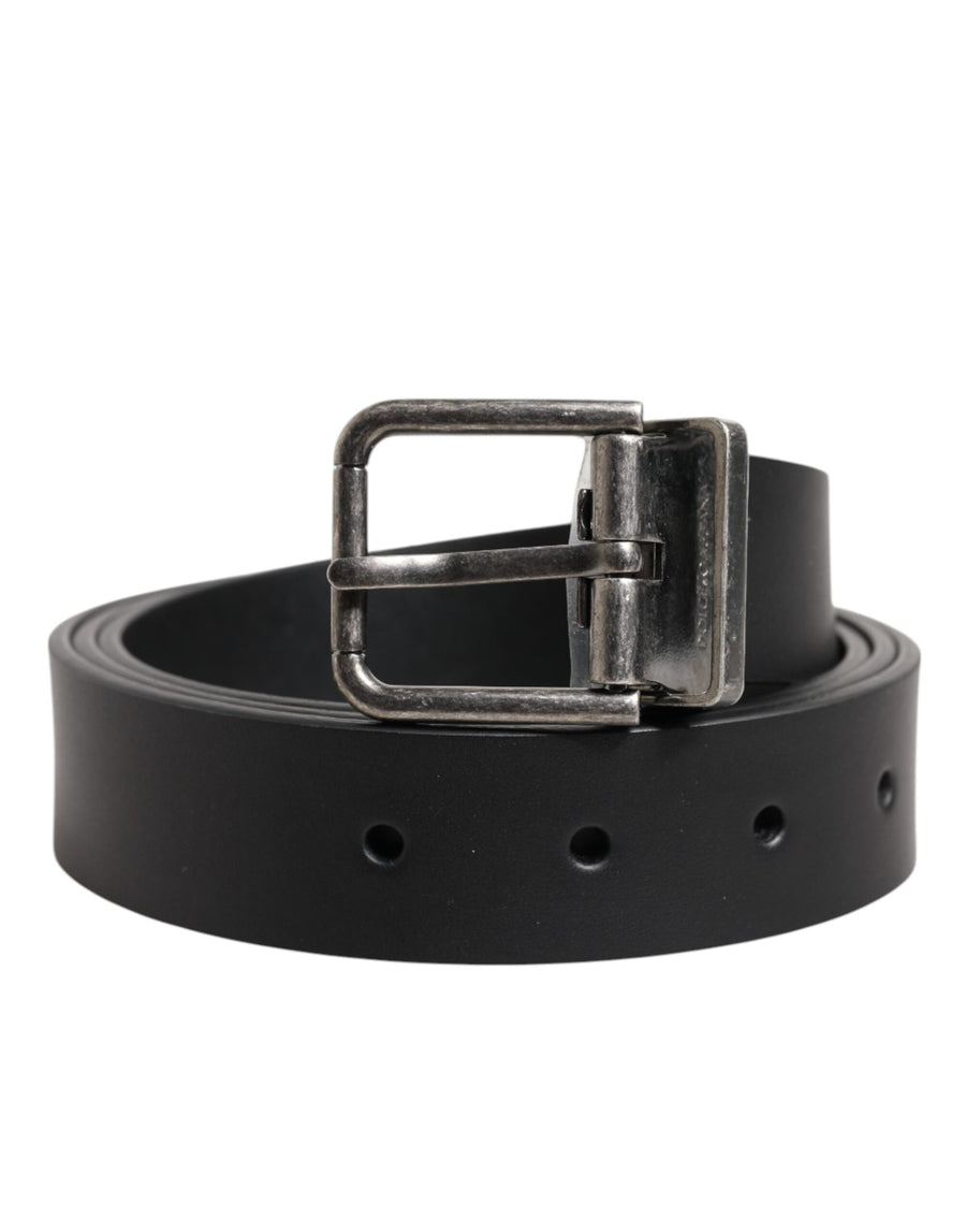 Dolce & Gabbana Leather belt in black