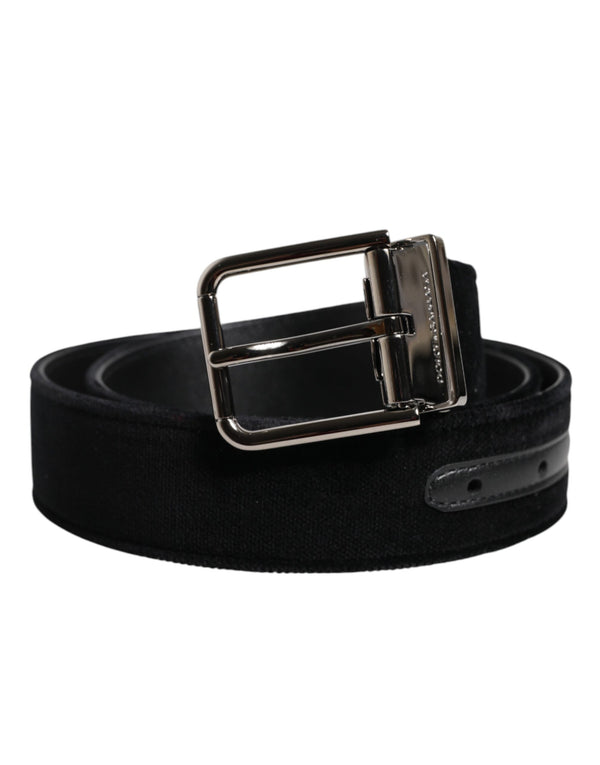 Dolce & Gabbana 95% Cotton belt in black