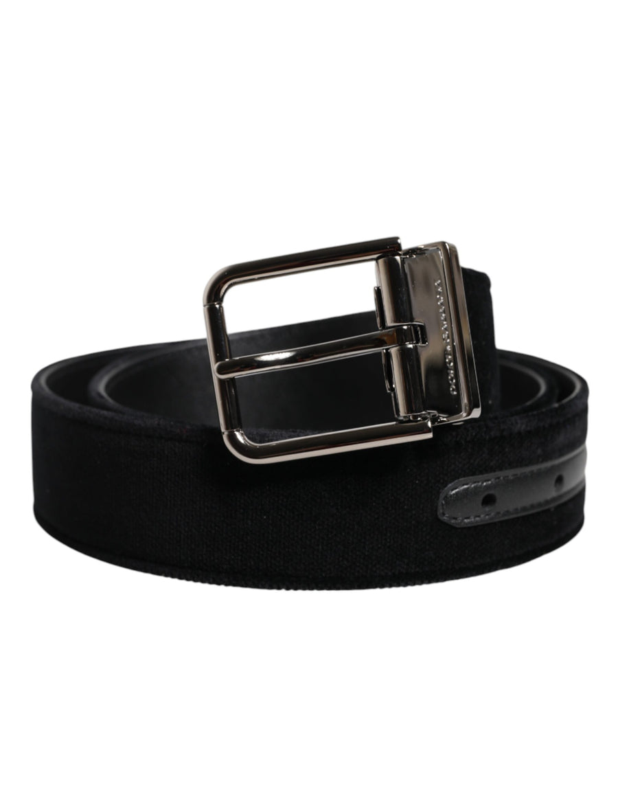 Dolce & Gabbana 95% Cotton belt in black