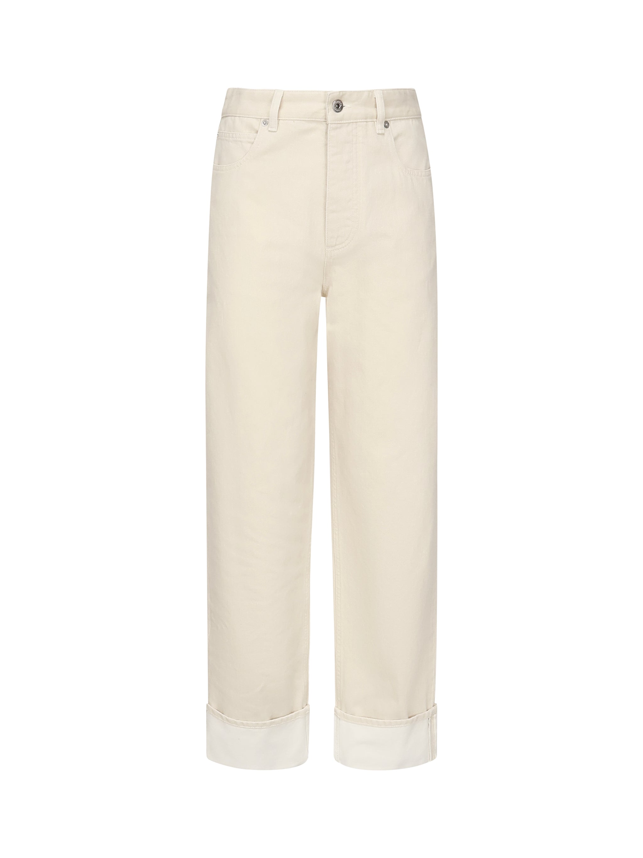 Bottega Veneta Jeans White Cotton