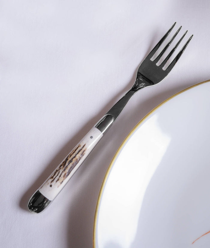 Deer Table Forks Beige Cutlery
