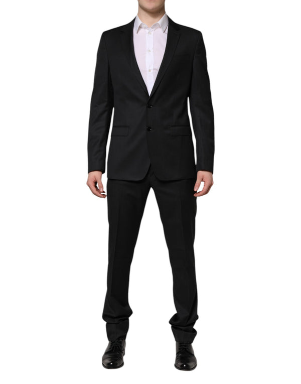 Dolce & Gabbana 100% Virgin Wool pant suit in gray