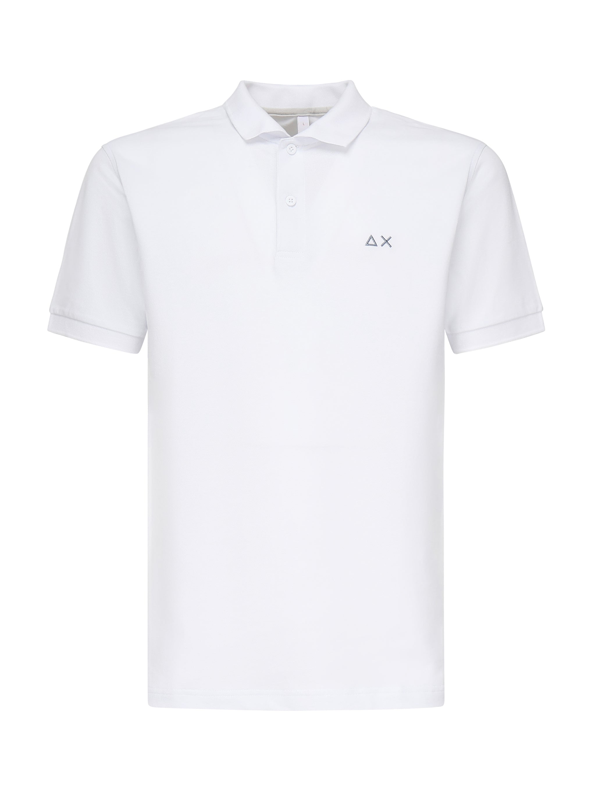 Sun 68 T-Shirts And Polos White Cotton Elastane