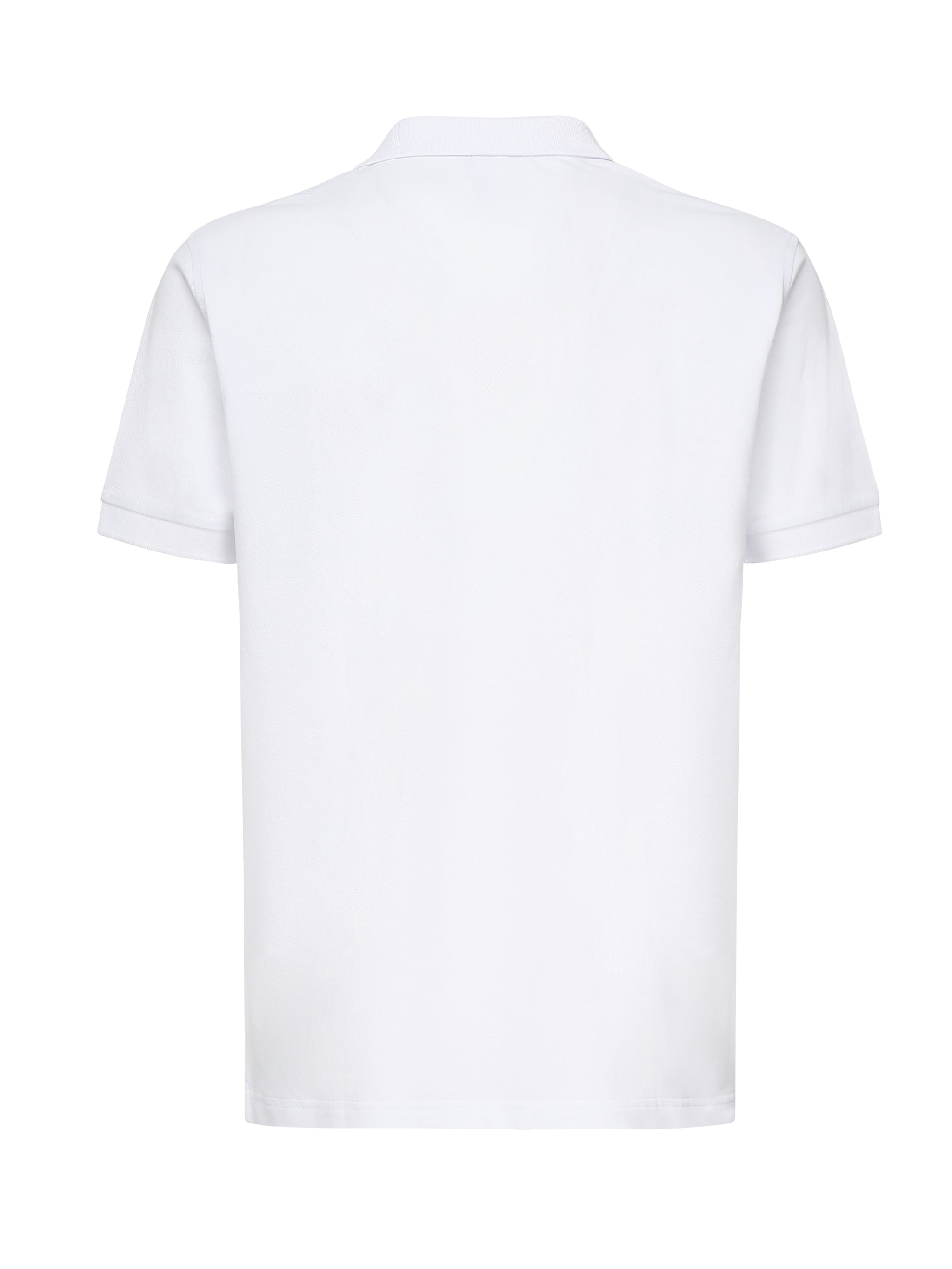 Sun 68 T-Shirts And Polos White Cotton Elastane