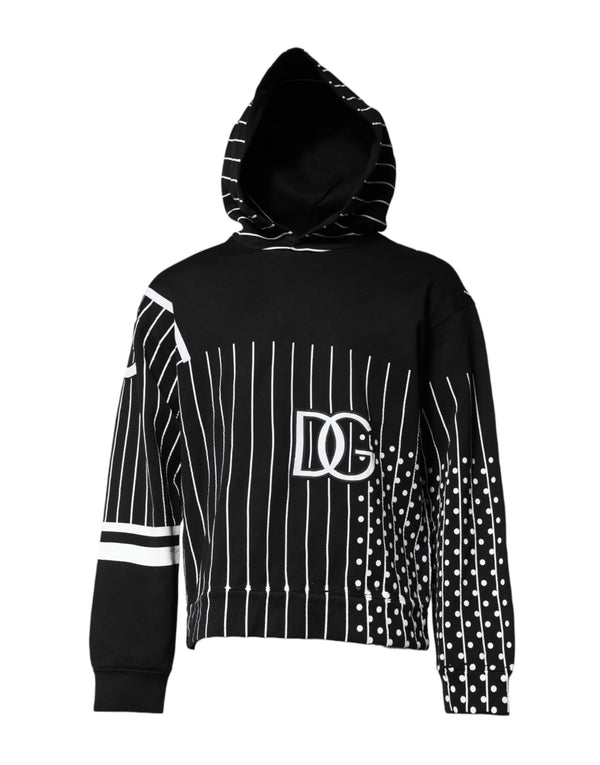 Dolce & Gabbana 70% Cotton hoodie in black