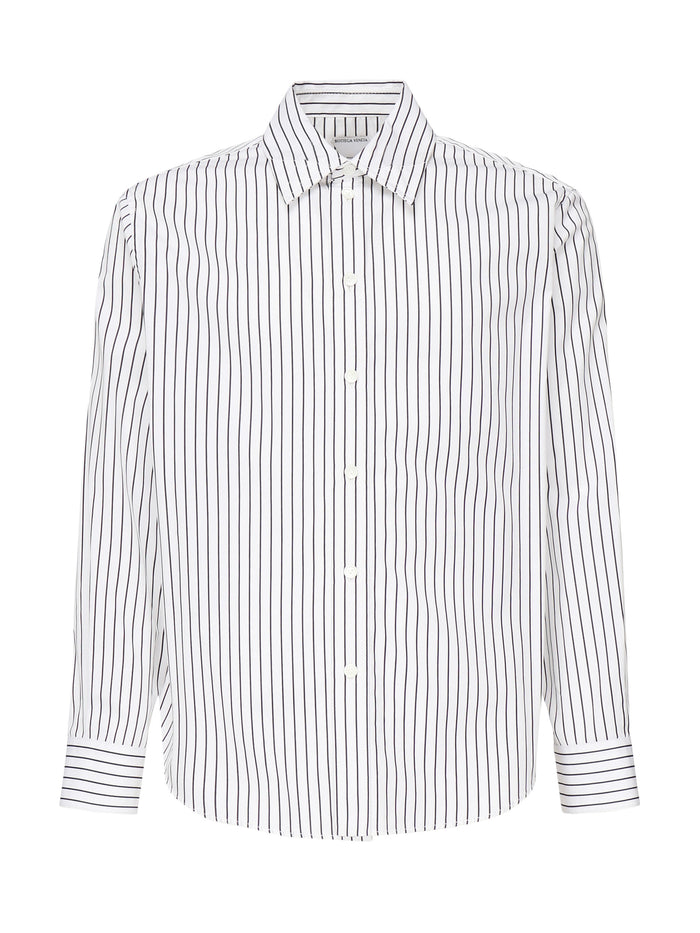 Bottega Veneta Shirts White/black Cotton