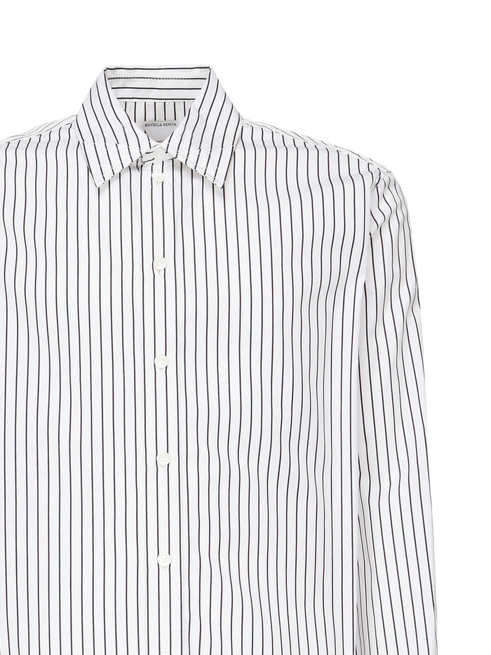 Bottega Veneta Shirts White/black Cotton