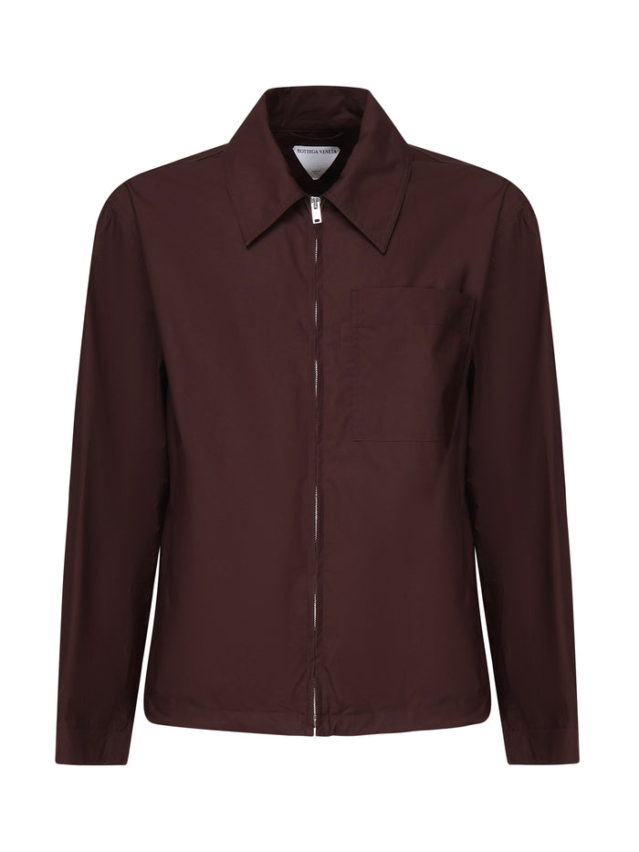 Bottega Veneta Coats Bordeaux Cotton