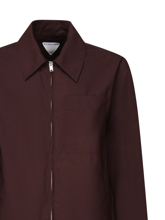 Bottega Veneta Coats Bordeaux Cotton
