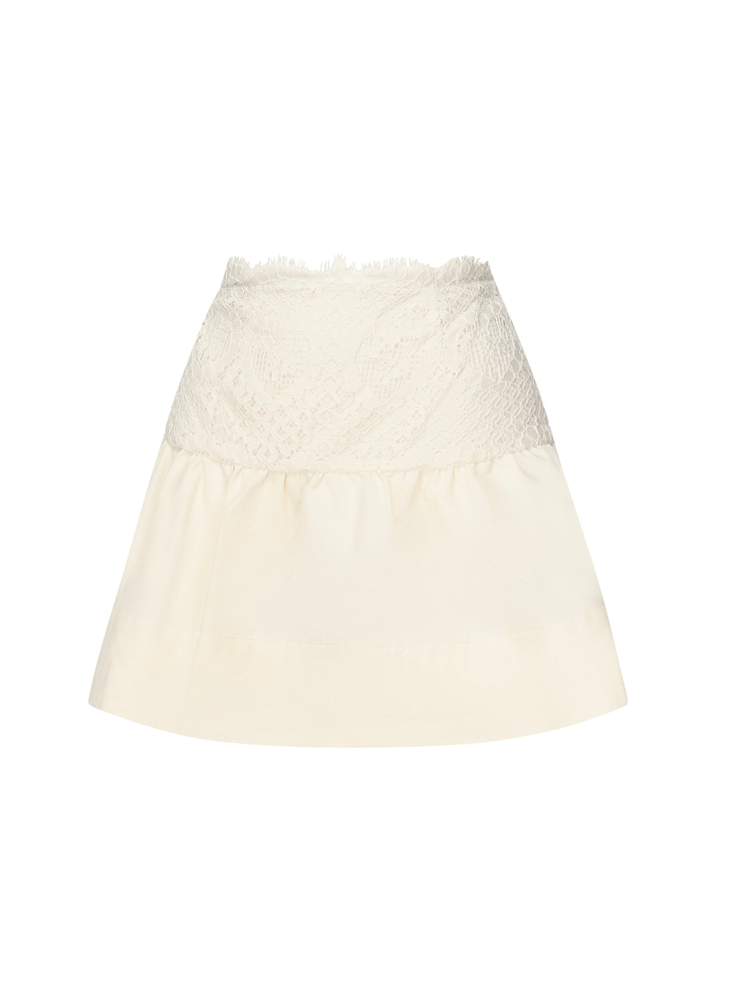 For Love & Lemons Skirts White Cotton
