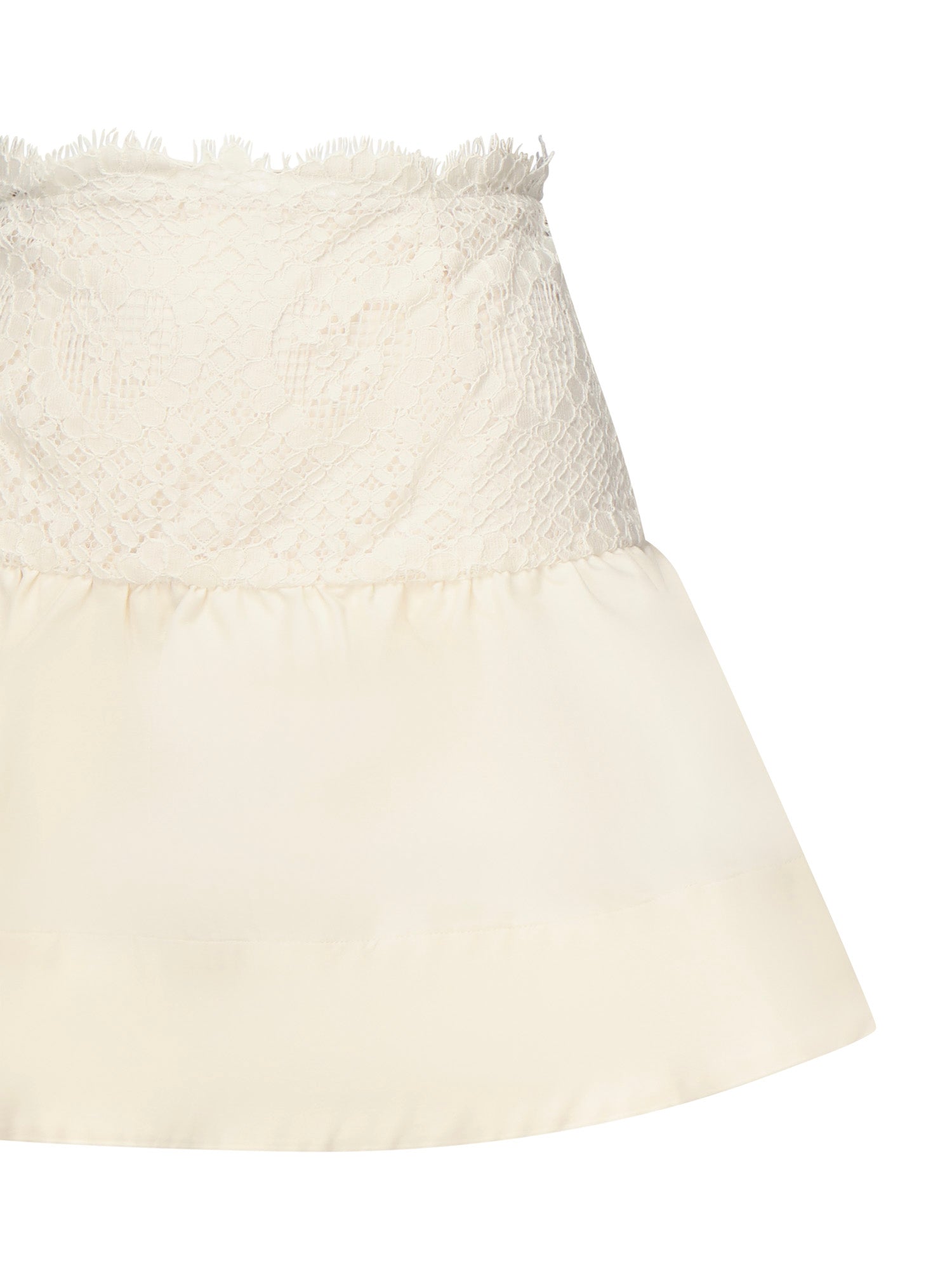 For Love & Lemons Skirts White Cotton