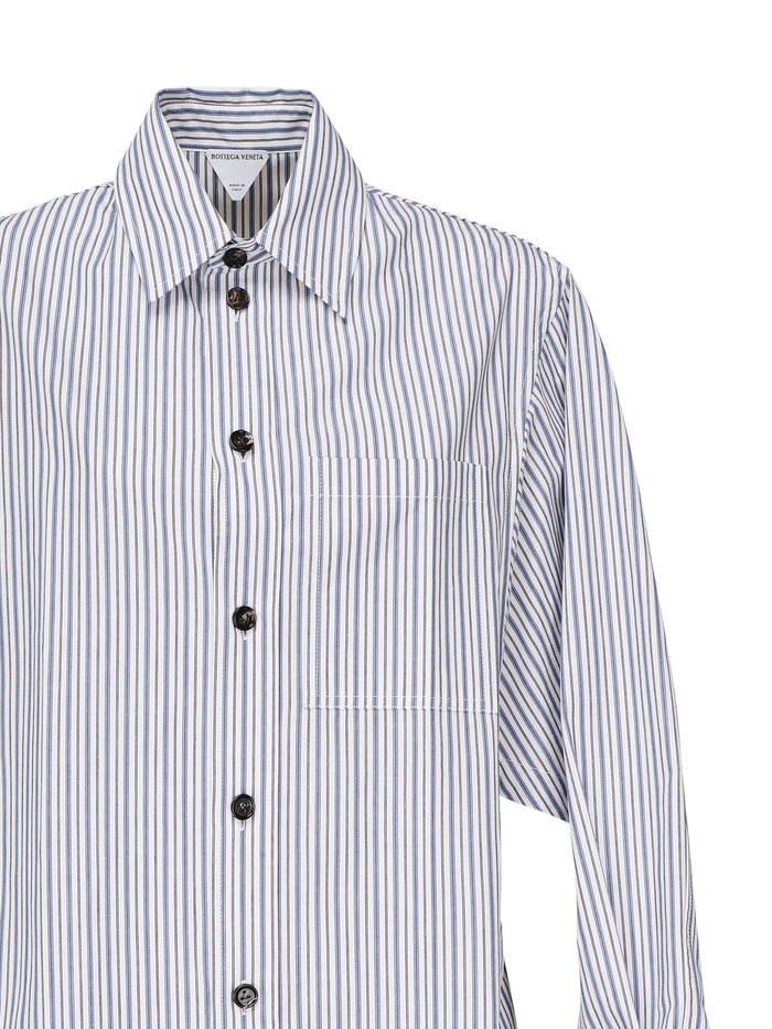 Bottega Veneta Dresses Blue/white Cotton