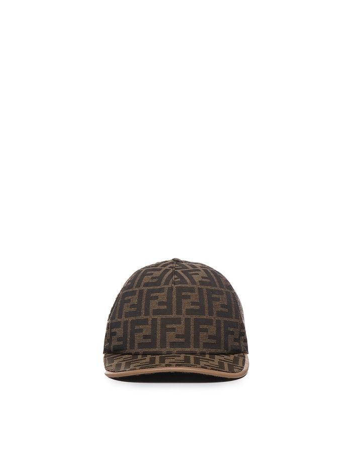Fendi Hats Brown Polyester