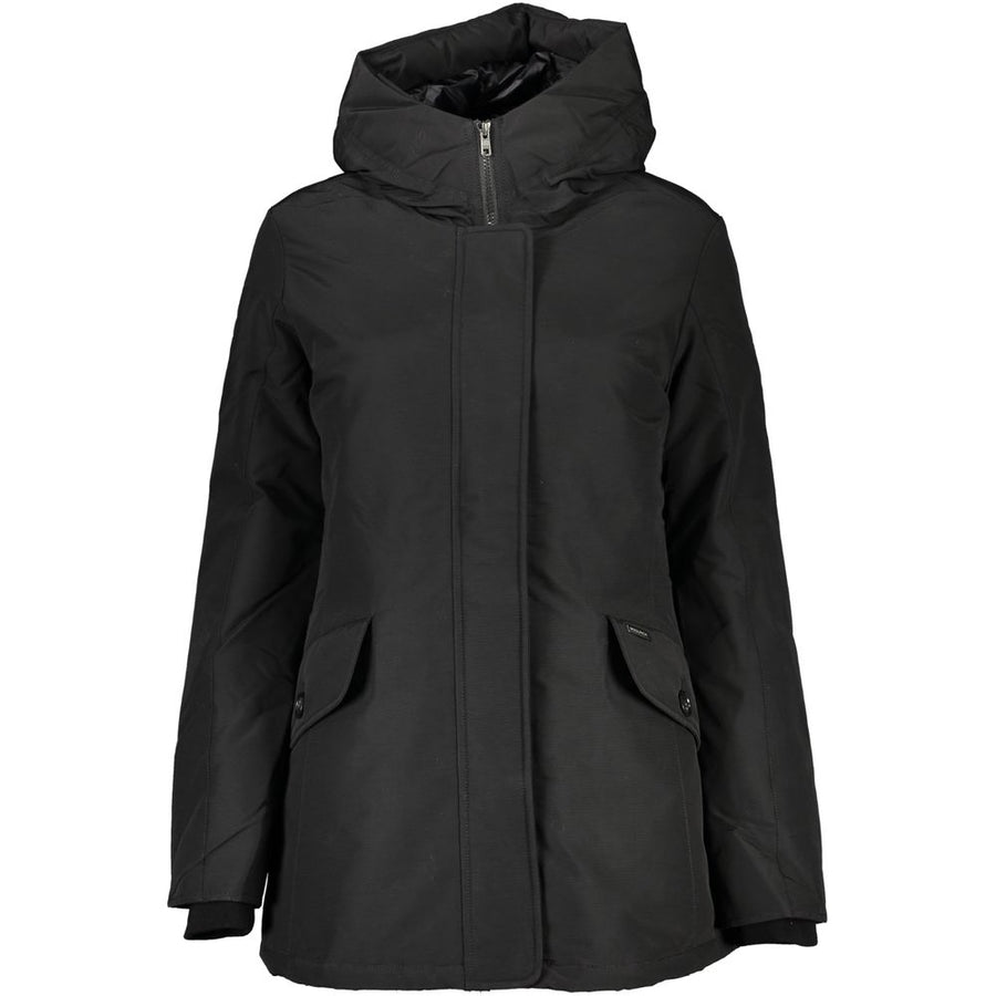 Woolrich 67% Cotton down jacket in black