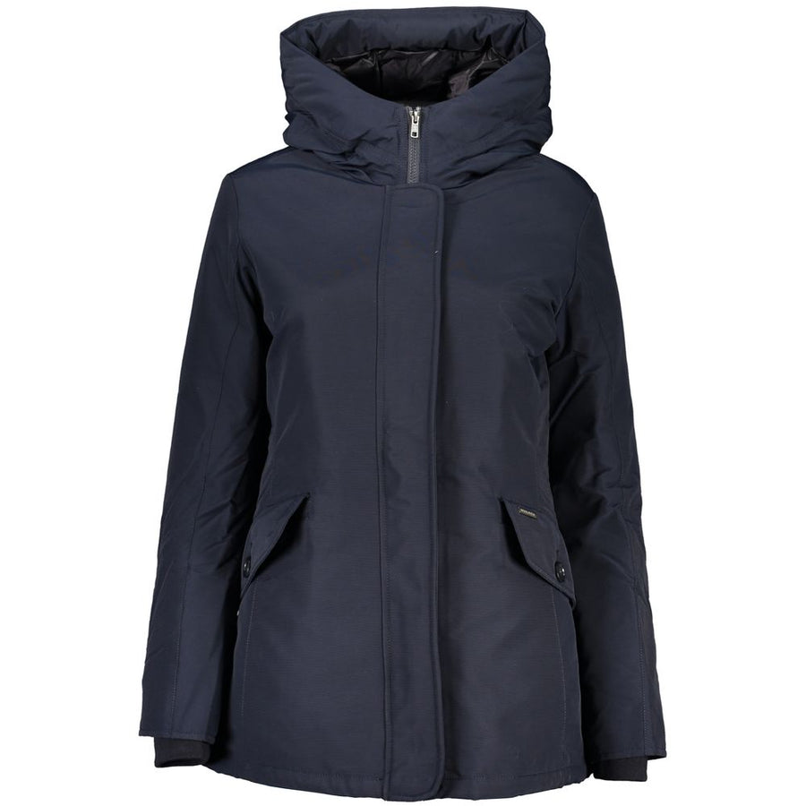 Woolrich 67% Cotton down jacket in navy