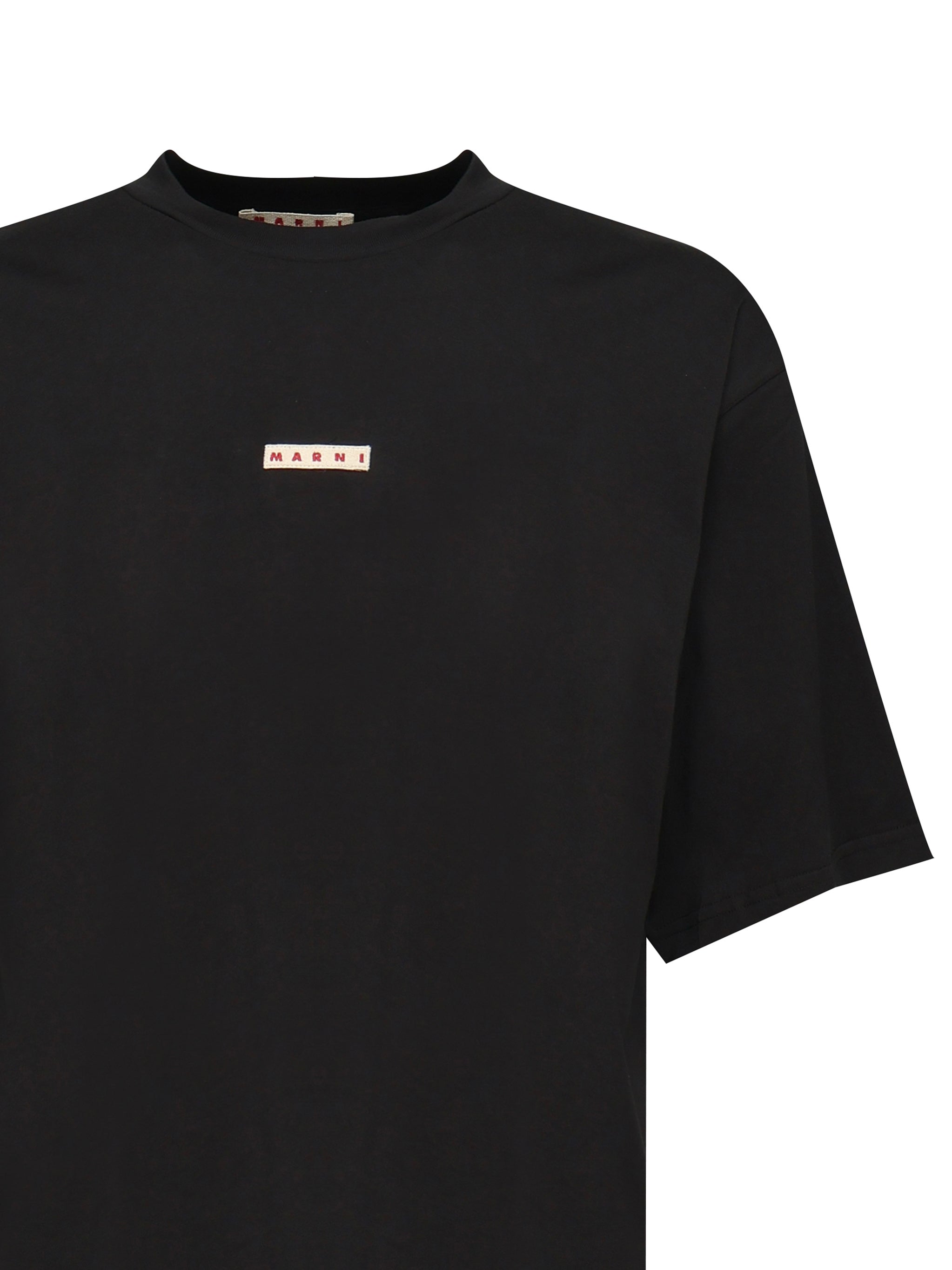 Marni T-shirts and Polos Black Cotton