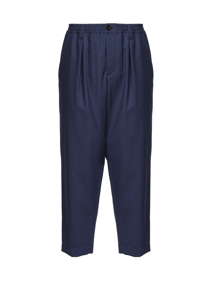 Marni Rtw Blue Virgin Wool