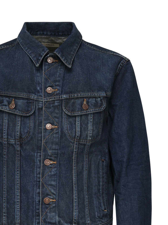 Céline Coats Royal Indigo