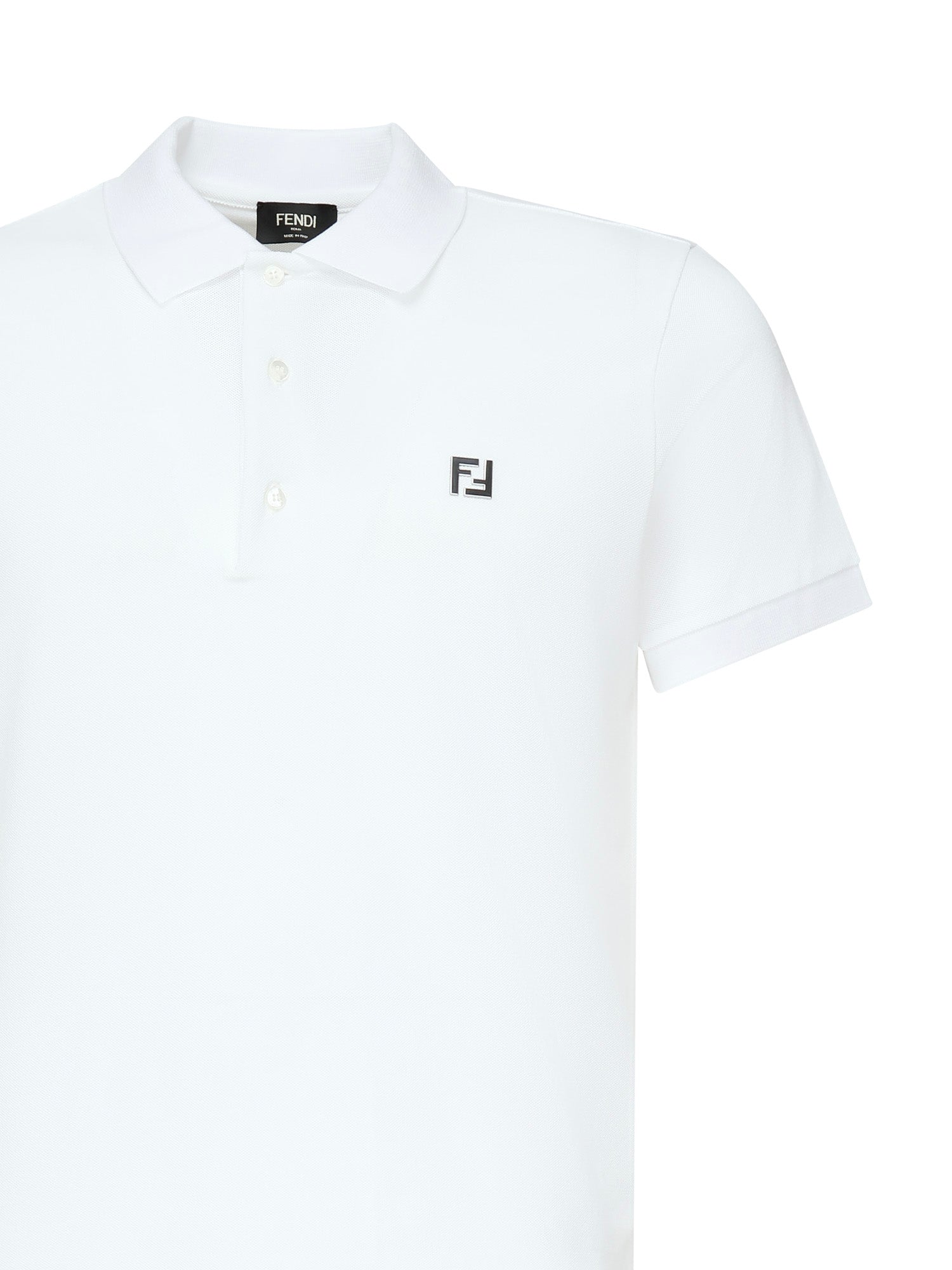 Fendi T-shirts and Polos White Cotton
