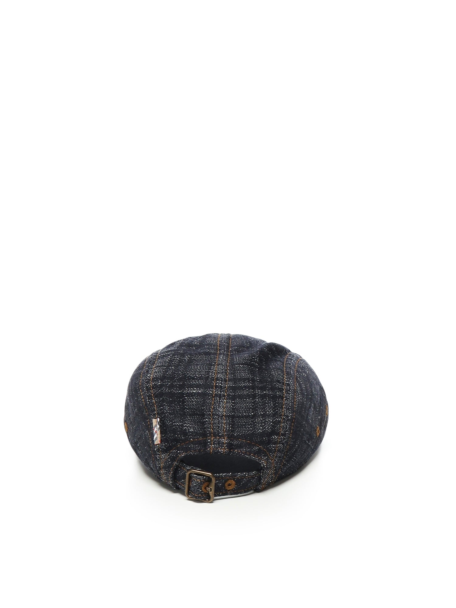 Burberry Hats Blue Cotton