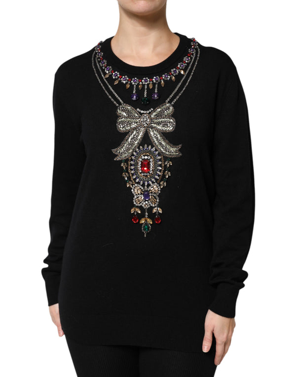 Dolce & Gabbana 100% Cashmere sweater in black