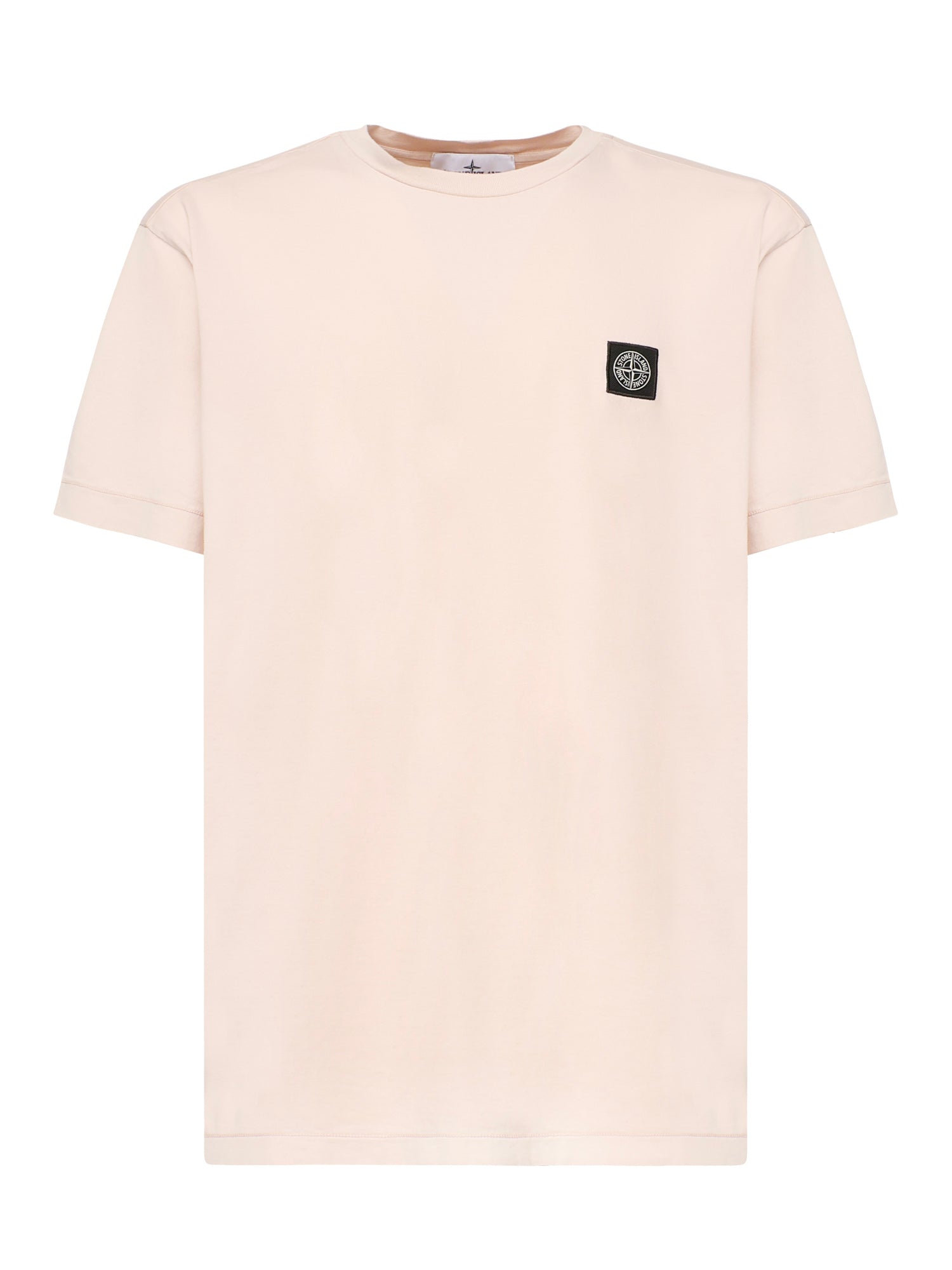 Stone Island T-Shirts And Polos Pink Cotton