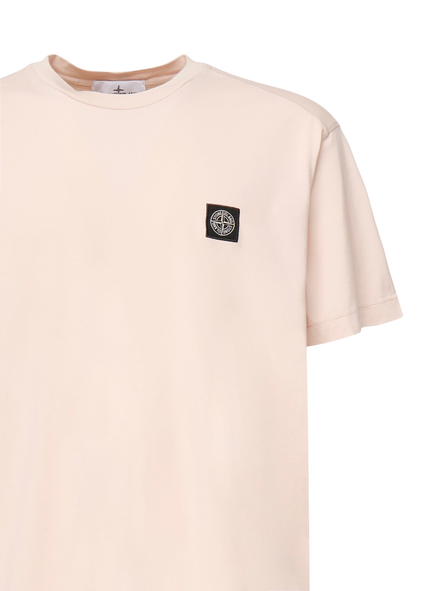 Stone Island T-Shirts And Polos Pink Cotton
