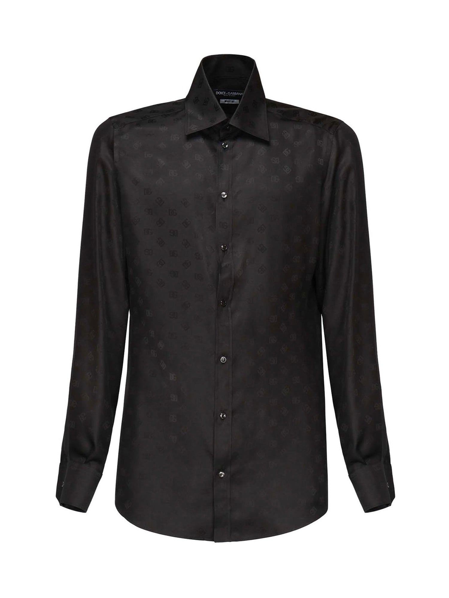 Dolce & Gabbana Shirts Black Silk