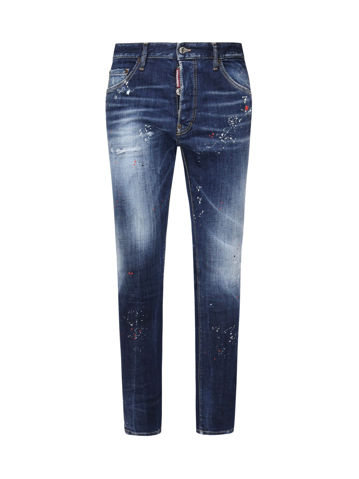 Dsquared2 Jeans Blue Cotton Elastane