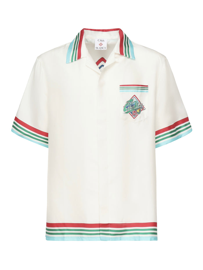 Casablanca Shirts White Silk